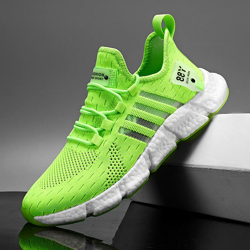 Men Sneakers Light Breathable Running Shoes Man Sneakers Outdoor Not Slip Mesh Shoes Men Shoes Tenis Masculino Tenis Masculino