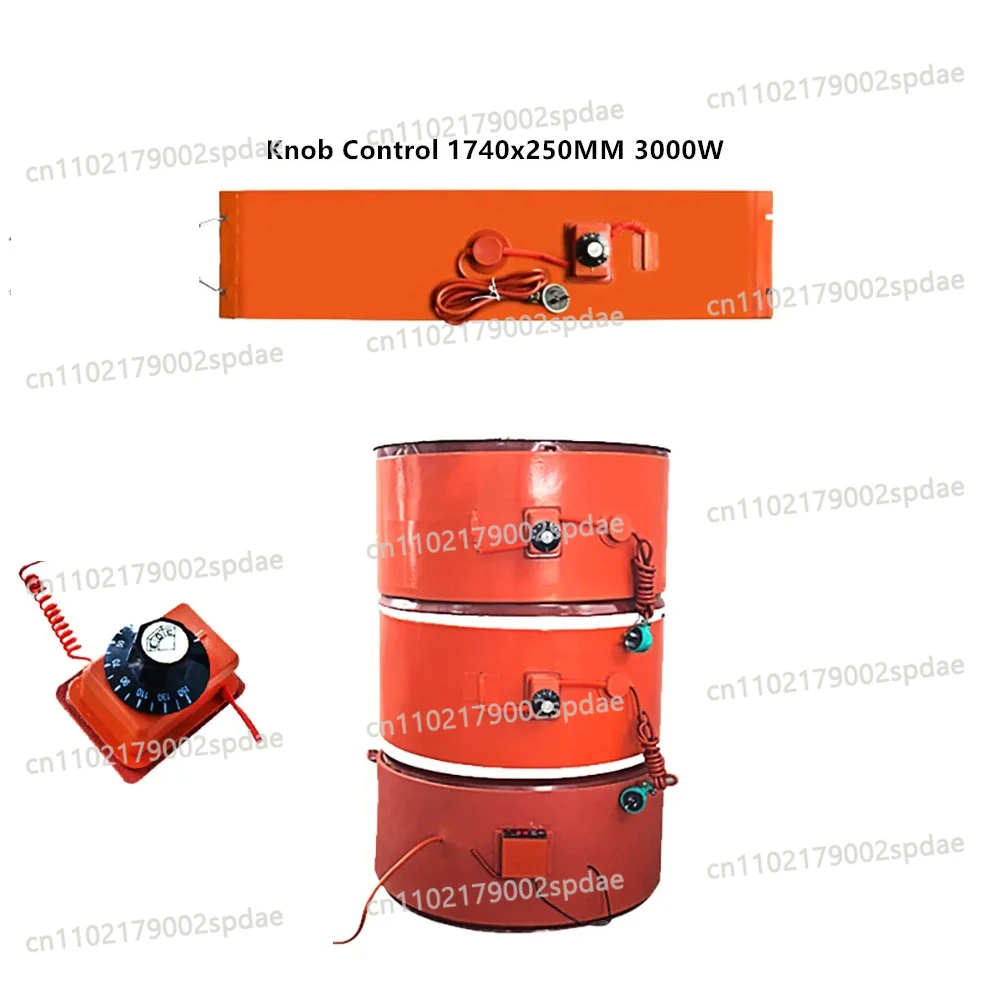 200l-oil-drum-electric-silicone-heating-belt-silicone-band-heater-silicone-rubber-warmer-gas-tank-metal-barrel-heater-1740x250mm