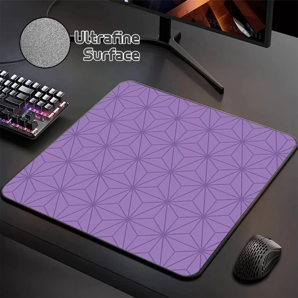 

Ultrafine Surface Large Gaming Mousepad Non-Slip Game Asanoha Mouse Pad Locking Edge Mouse Mat Gamer Speed Desk Mat 400X450MM