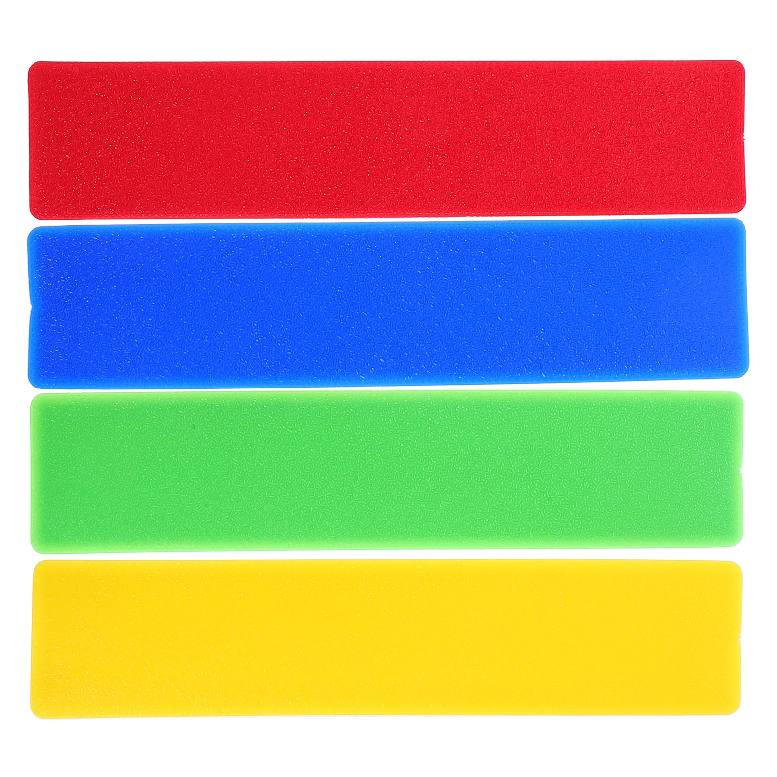 

4Pcs Ground Court Marker Line PVC Sticker Durable Eco-Friendly Good Adhesive High Visibility Indoor Outdoor Sports Supplies Red