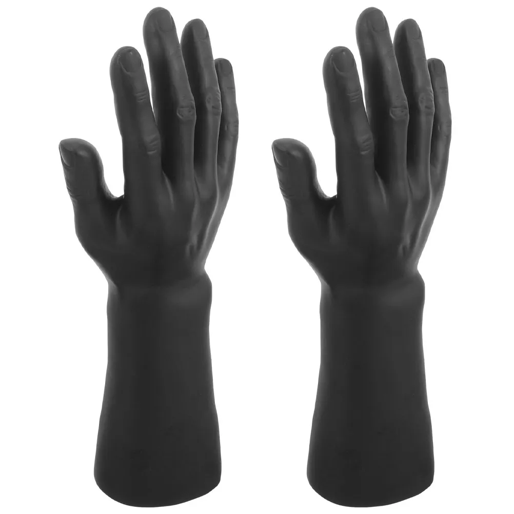 

2 шт. Манекены-руки для демонстрации украшений, реалистичные, легкие, портативные, для демонстрации колец