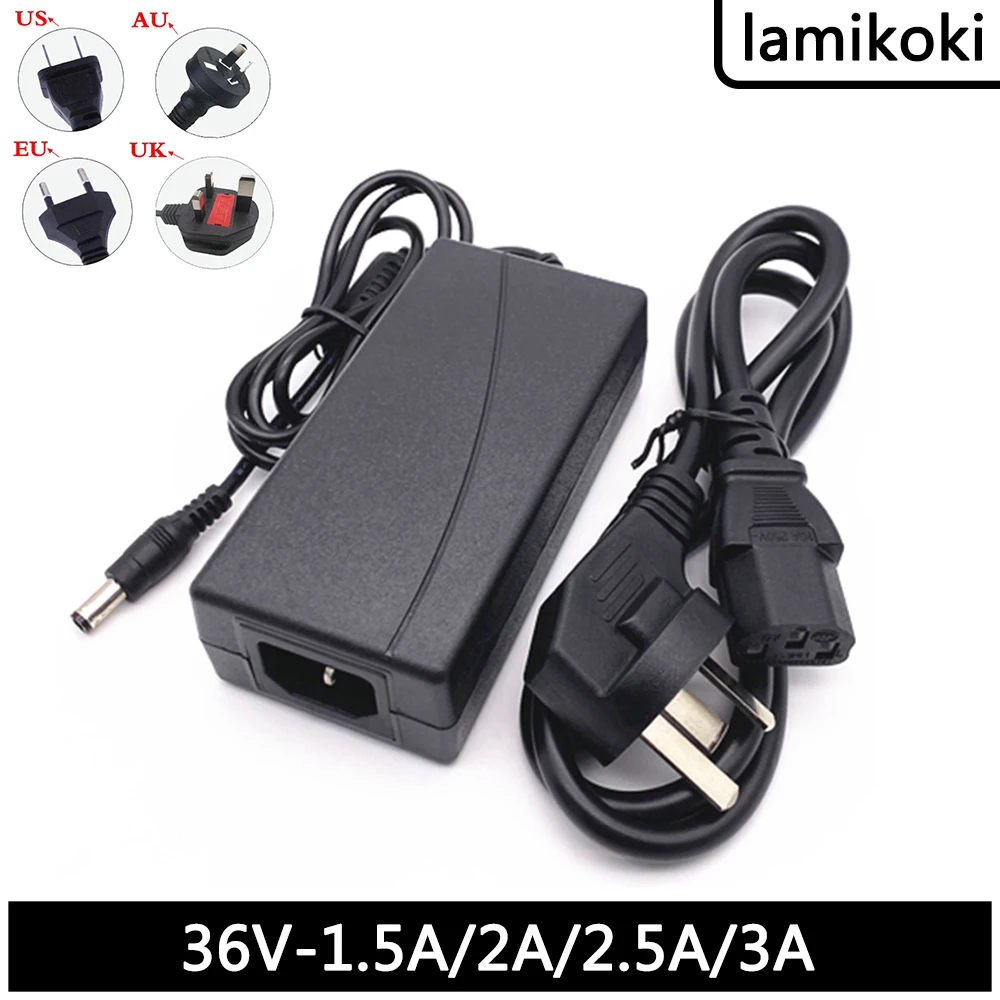 

36V 1.5A 2A 2.5A 3A Regulated Power Cord Electric Blanket Barbecue Oven Oven Adapter Charging Transformer