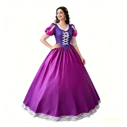 Multiple Classic Beauty Princess Queen For Lady Costume Birthday Party Play Suit Cosplay Carnival Halloween Fancy Party Dress