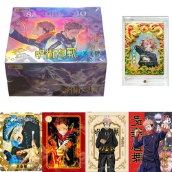 Nowe karty kolekcjonerskie Jujutsu Kaisen KACHUANG japońskie Anime Booster Box Doujin zabawki dla dzieci i hobby prezent