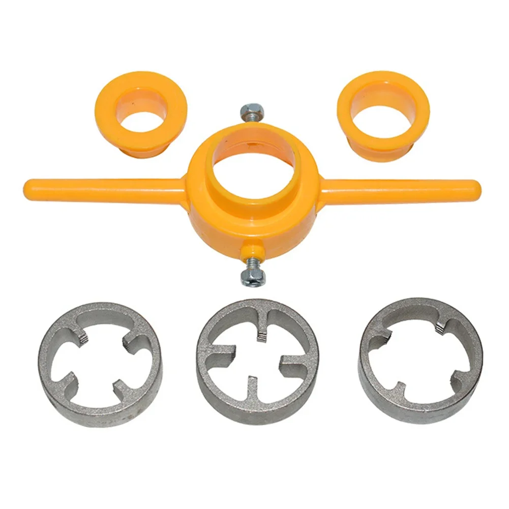 

Multipurpose PVC Thread Maker Tool Sturdy Threading Machine for Plastic Pipes for DIY and Professional Plumbing Tasks