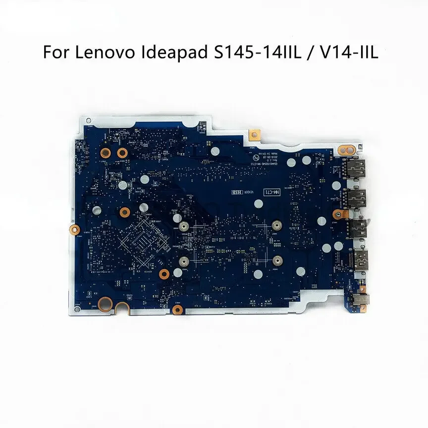 For Lenovo Ideapad S145-14IIL main board NM-C711 i3 i5 i7 CPU 4GB 5B20S43836-