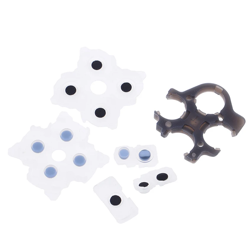 JCD – pièces de rechange originales et OEM en Silicone, joint en caoutchouc conducteur, bouton ABXY d-pad L R pour contrôleur PS5 1.0 2.0 V1 V2