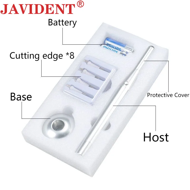 1Set Dental Teething Tip Cutter Detachable Model Tooth and Gum Cutter Wireless Root Canal Filling Hot Melt Pen Oral Instruments