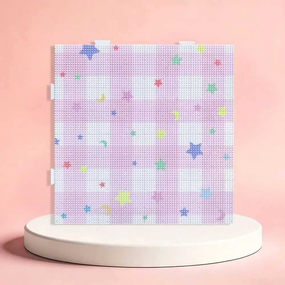 Gifts 52/78Pins Fuse Beads Pegboards Reusable Heat Resistant Bead Pegboards Colorful Square Bead Boards Puzzle Making