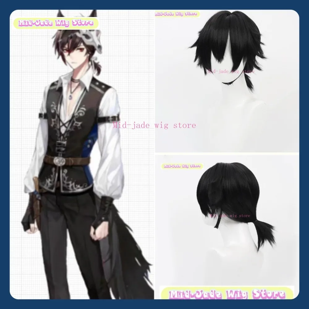 

Mid-jade Wig Store Time's Lost Love Ein Night Spirit Cosplay Wig Anime Game Role Playing Synthetic Hair Halloween Party