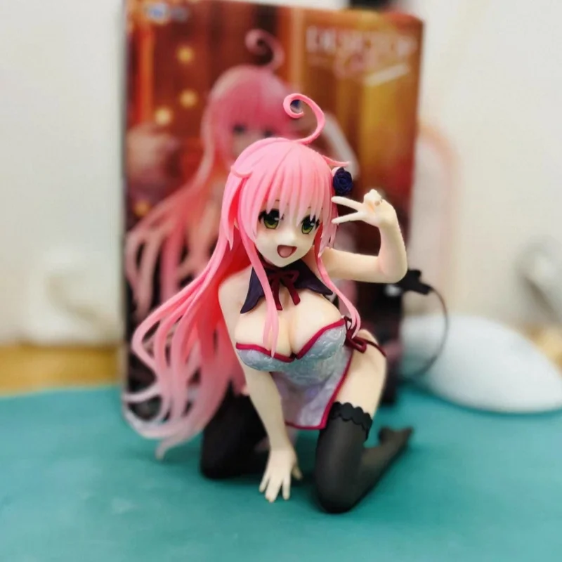 

Новый оригинальный Taito Anime To Love Ru Darkness 13 см аниме-фигурка Lala Satalin Deviluke аниме-фигурка кукла настольный орнамент игрушки