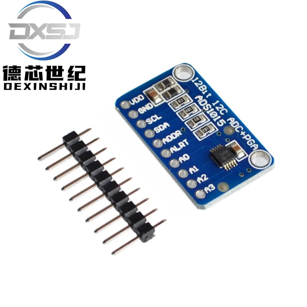 ADS1015 ultra-small 12-bit precision analog-to-digital converter ADC development board module