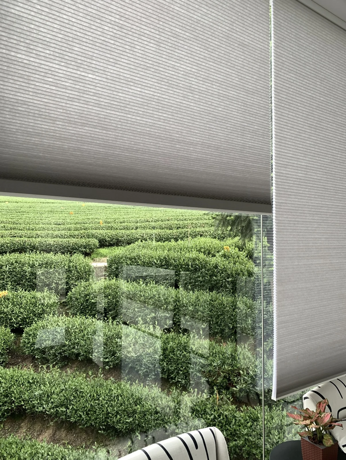 Double Layer Day and Night Honeycomb Blinds thermal sound proof heat proof blackout light filter 2 in 1 curtain home shade