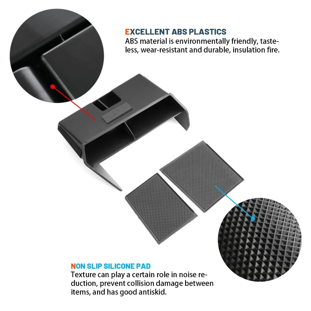 Boîte de rangement d'accoudoir pour Audi A3 8Y 2022 2023 2024 2025, organisateur, plateau d'insertion, organisateur de Console, accessoires de Consoles automobiles