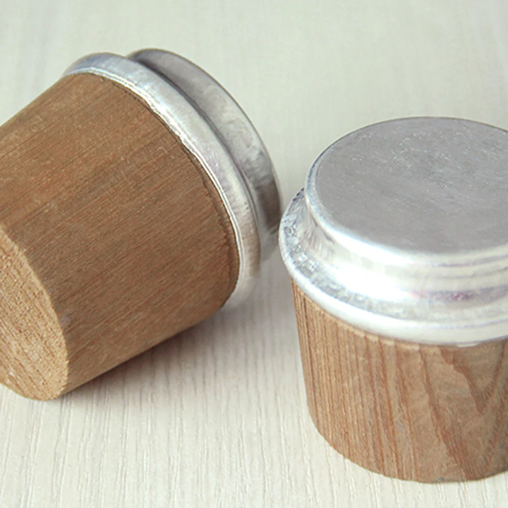 

12pcs Wooden Bottle Stopper Cork Plug Kettle Replacement Vacuum Stoppers Safe Hygienic Proper Size Fit Most Bottles Kitchen Bar