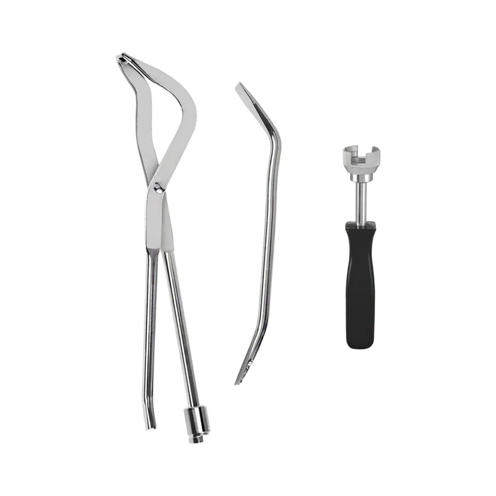 3PCS Drum Brake Kit Carbon Steel Pliers And Spoon For Auto Car Truck Brake Spring Maintenance Hand Installation Removal Tools