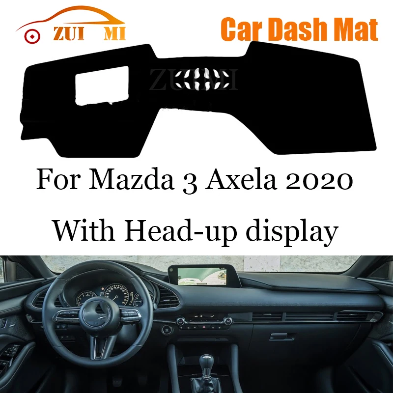 

ZUIMI Dashboard Cover Dash Mat Dashmat For Mazda 3 Axela 2020 LHD Dash Board Cover Pad Sun Shade