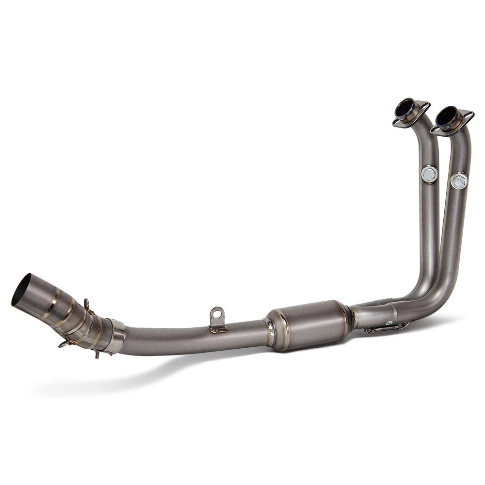 Motorcycle Exhaust Modify Titanium Front Middle Link Pipe Racing Line 51mm Interface for 450SR 450 SR 2022-2025