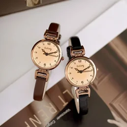 New Fashion Women Watches Simple Quartz Wristwatches Leather Watches Girls Students Clock Ladies Watch Gift Relojes De Mujeres