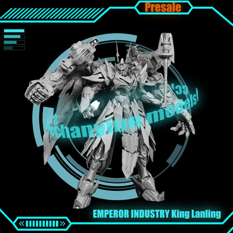 

Presale Smperor Industry Figures King Lanling Action Figures King Lanling Assembling Alloy Model Kit Statue Collectble Kid Toy G