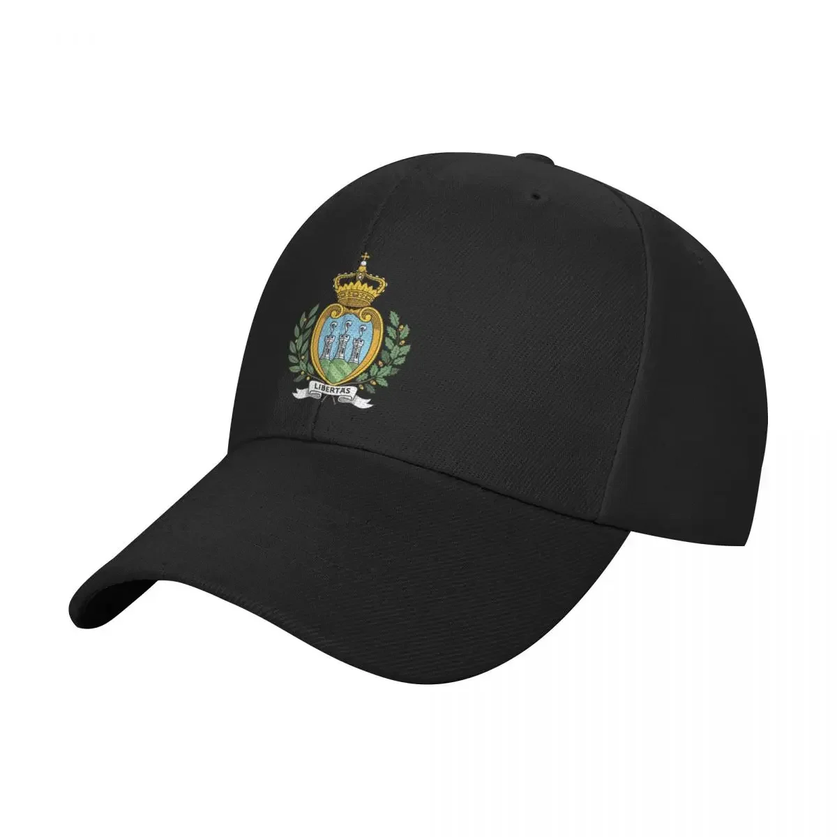 Coat of arms of San Marino Baseball Cap Brand Man cap sailor cap for men Snap Back Hat Boy Women's