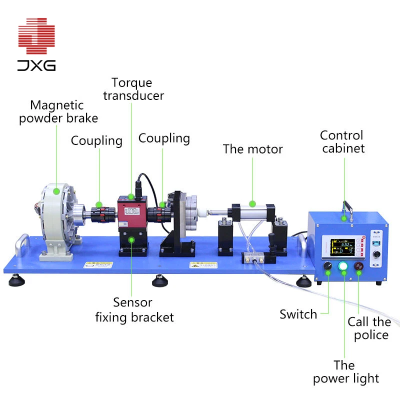 Magnetic Powder Brake Dynamometer Torque Motor Test Bench Large Range Tester For Mechanical Automation Industry