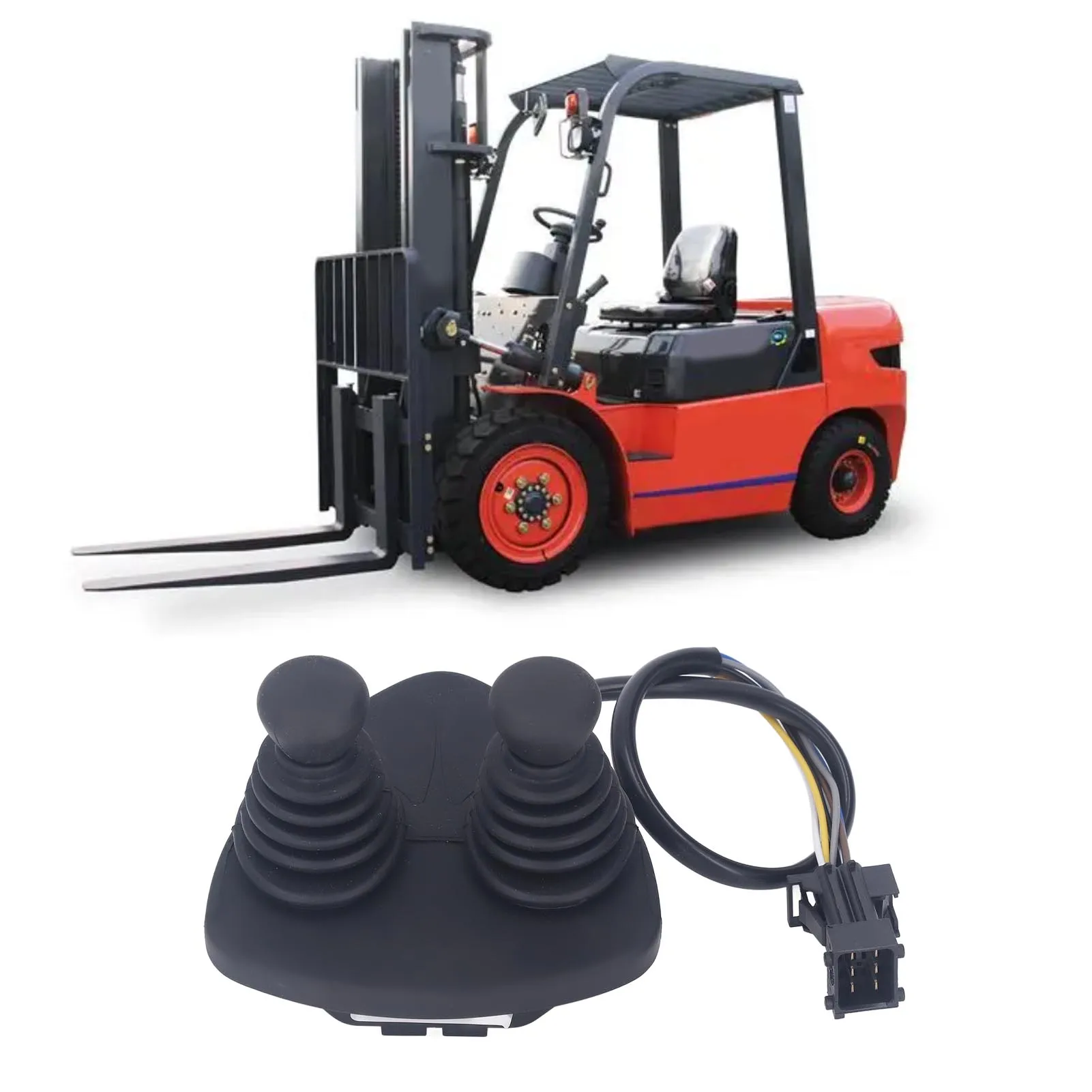 

Forklift Control Unit Hard Wearing 7919040043 Aluminum Alloy Forklift Joystick Controller Breakage Resistant for E25 30 336