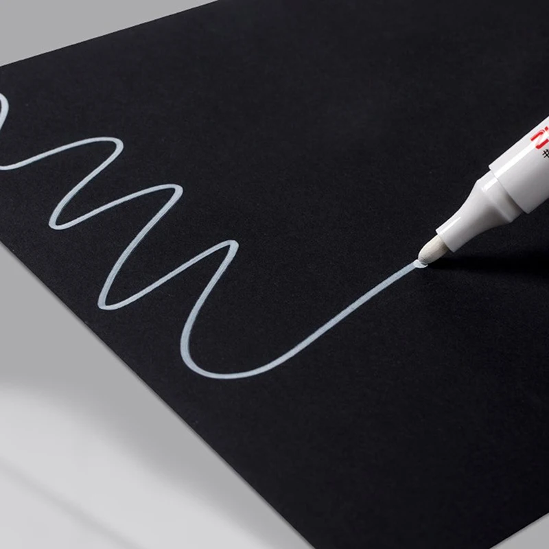 Oily Waterproof White Marker Pen Graffiti Pens Permanent Gel Environmental Pen