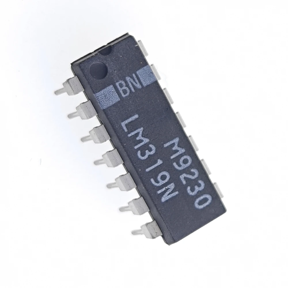 

10PCS/LOT LM319N LM319 DIP-14 New original analog comparator chip