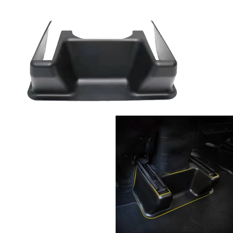 For Tesla Model Y Rear Middle Seat Slide Rail Anti-Kick Prevent Cuts Soft Corner Guard Interior Modification Accessories