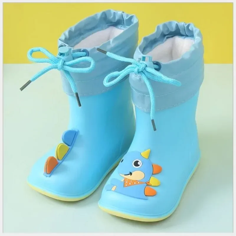 Newest Girl Rainboots Classic Waterproof Children\'s Shoes Kids Rain Boots Pvc Rubber Boots Kids Baby Water Shoes Boy Rain Boots