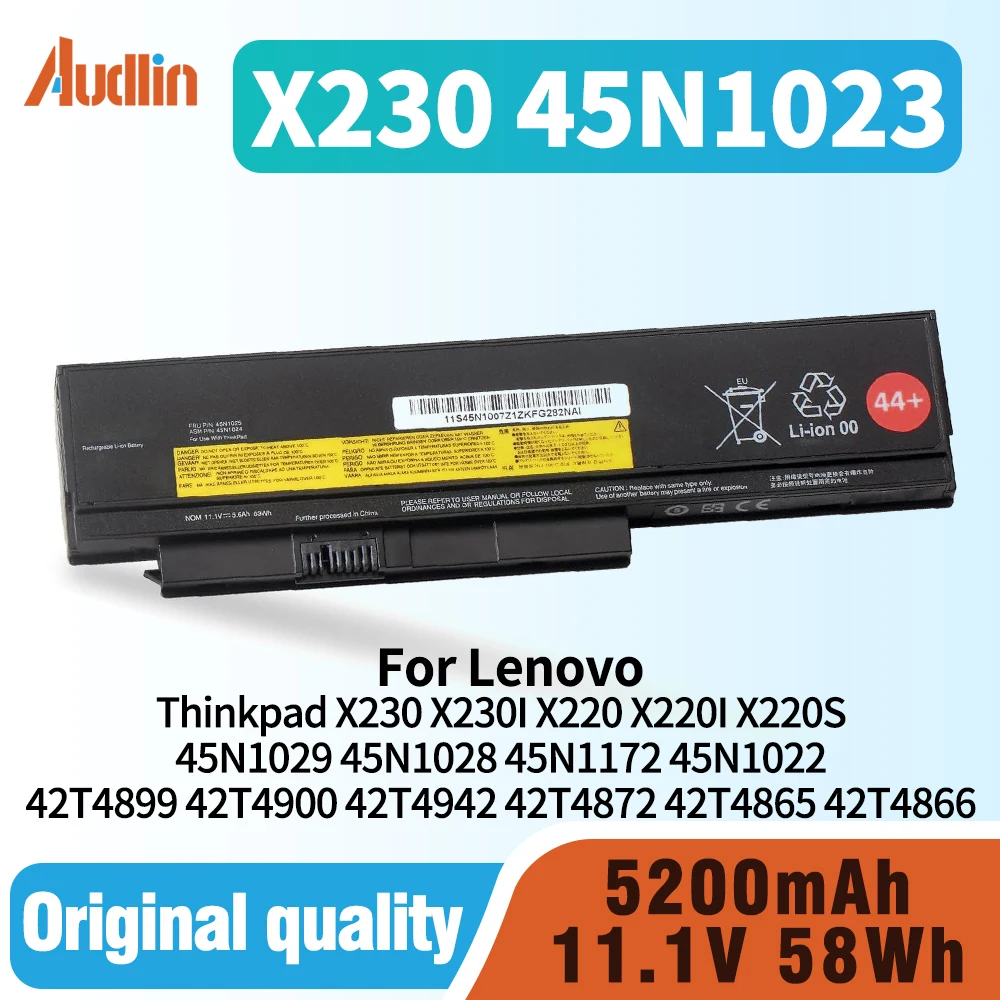 

45N1025 45N1024 45N1028 45N1029 45N1020 Сменный аккумулятор для ноутбука, совместимый с Lenovo ThinkPad X230 X230i X230S 45N1023