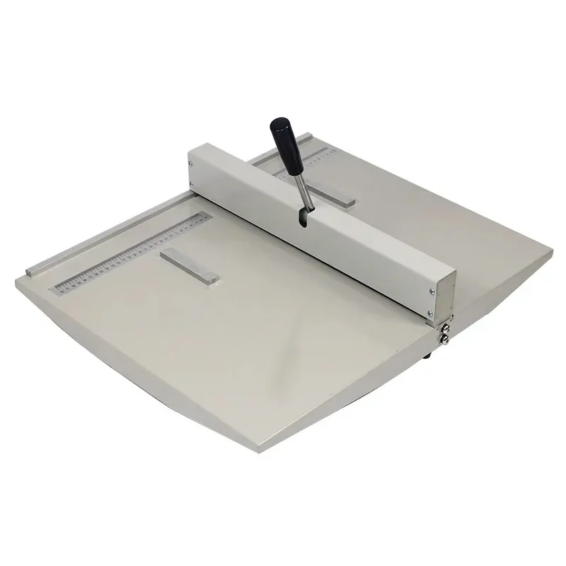 18” 460mm Manual Paper Creasing Machine A3 Paper Creaser Scoring Folding Machine For Paper Photo Card Book Binding Equipment