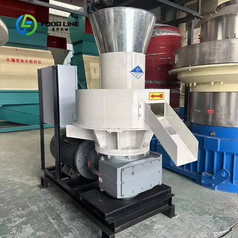 Custom bio‑mass pellet pressing machine organic manure granulating apparatus for agricultural waste fertilizer particle factory
