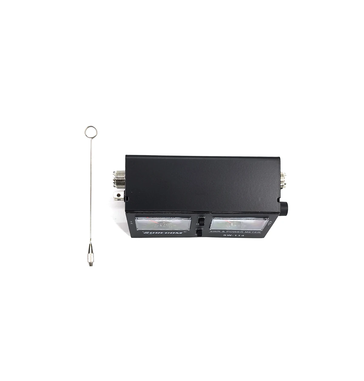 Surecom電界強度テストパワーメーター、フィールドアンテナ付き相対電力3機能アナログ、SW-114 swr RF swr
