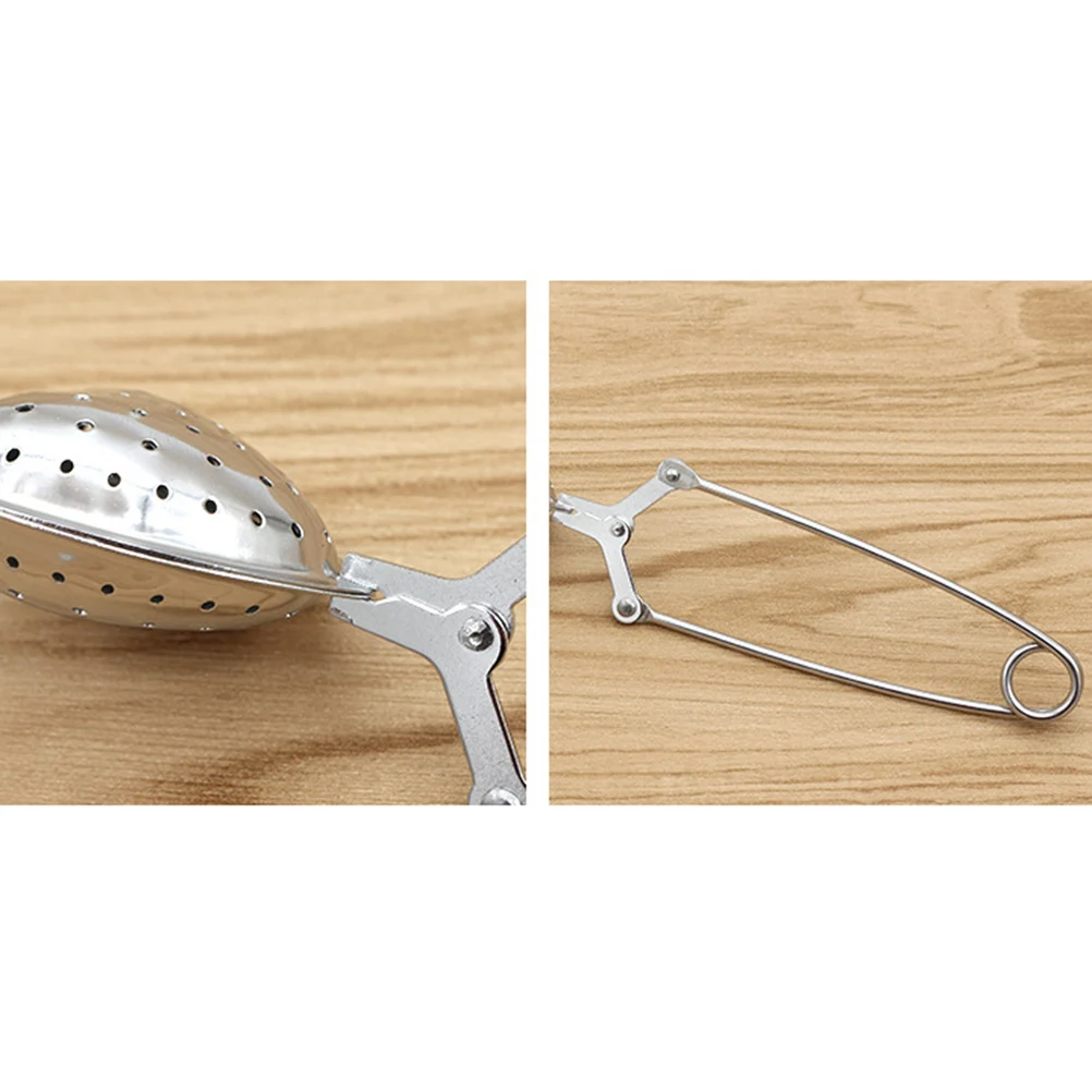 

2 PCS Tea Ball Filter Infuser Strainer Stainless Steel Infusers Strainers for Loose with Handle Office