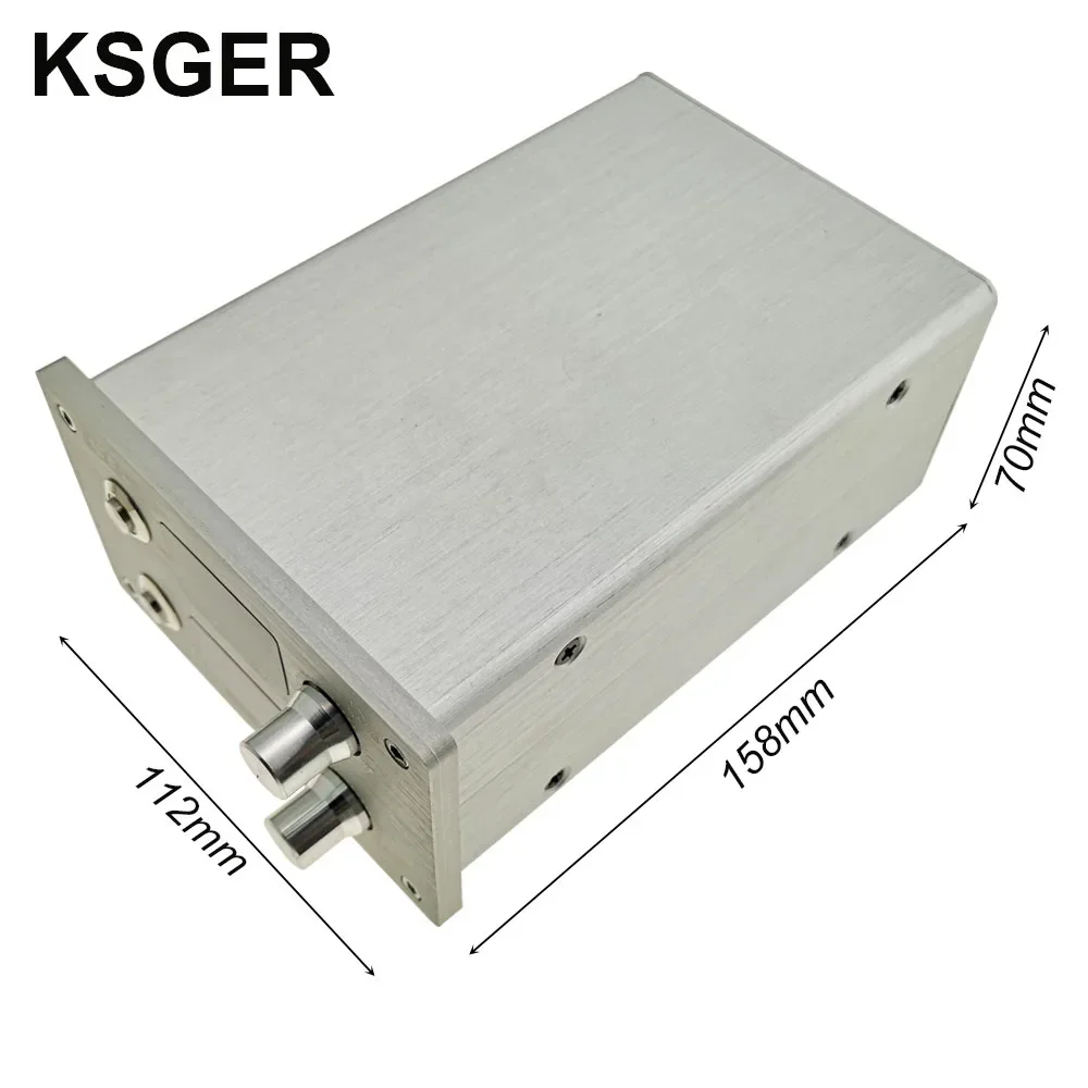 KSGER 2 in 1 T12 Soldering Station STM32 OLED DIY Air Dryer 9501 Aluminum Alloy Handle Hot Air  SMD Rework Station