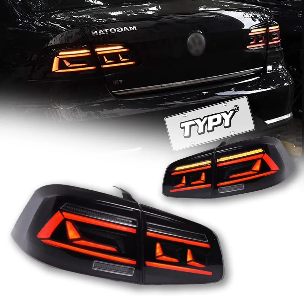 

Car Lights For Volkswagen Magotan B7 2012-2016 Dynamic Turn Signals New LED Taillight Upgrade Modified Full Tail Lamp