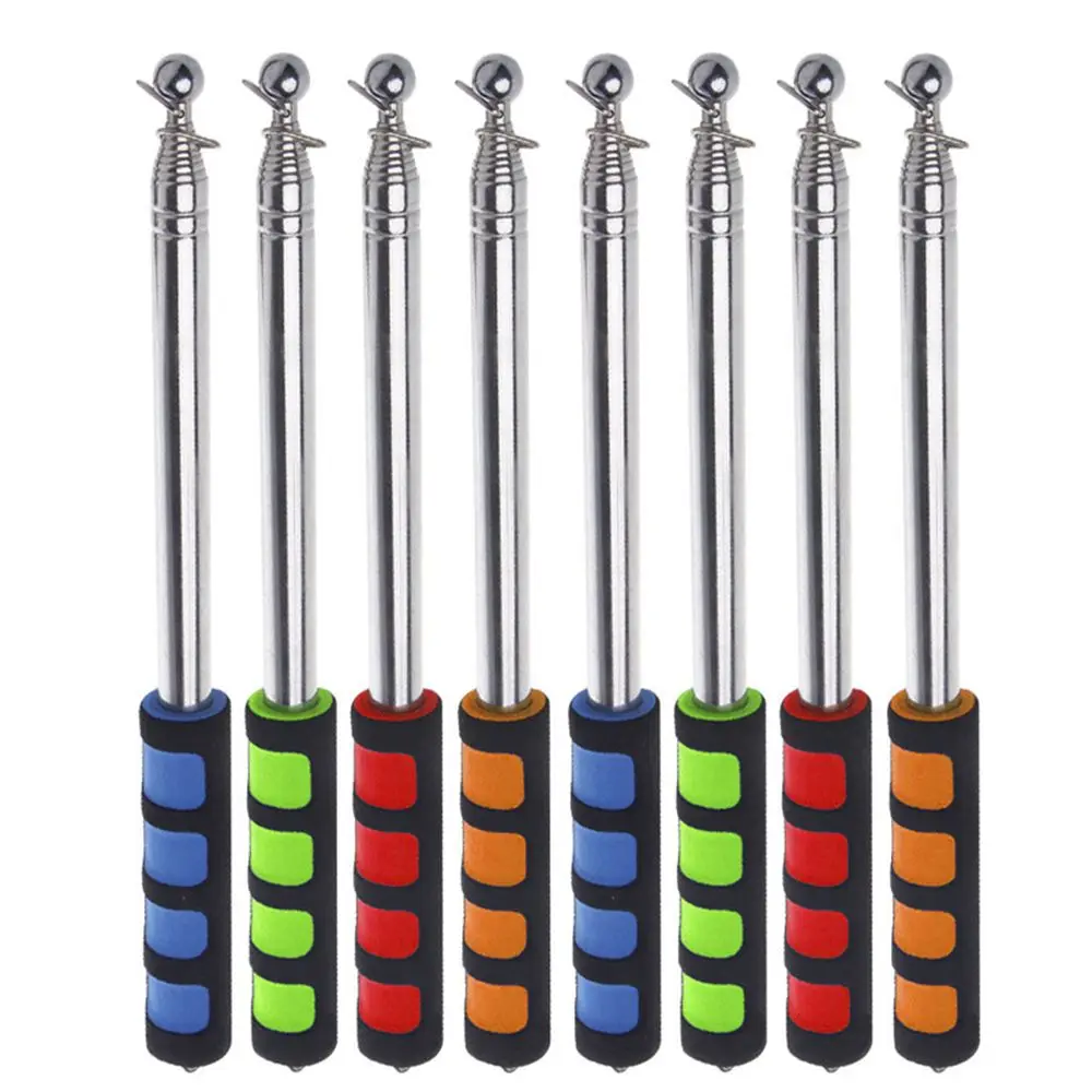 Tools 1.4M/1.6M/2M Flags Windsock PPT Presentation Tour Guide Flagpole Telescopic Flag Pole Teachers Pointer Handheld Flag Pole