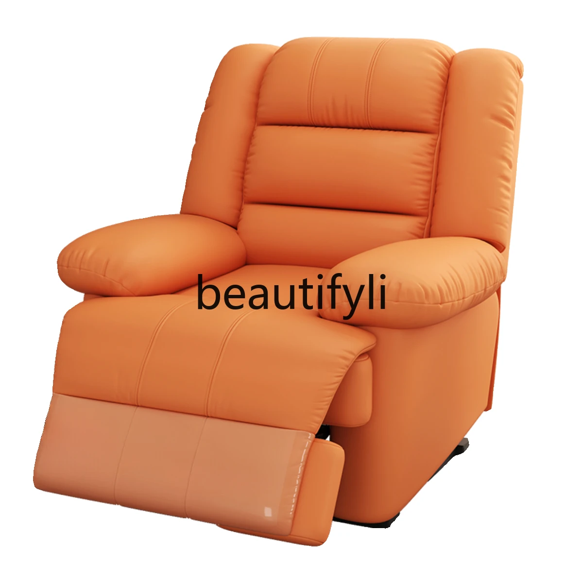 First-class space sofa cabin technology fabric art single reclining chair leather art electric