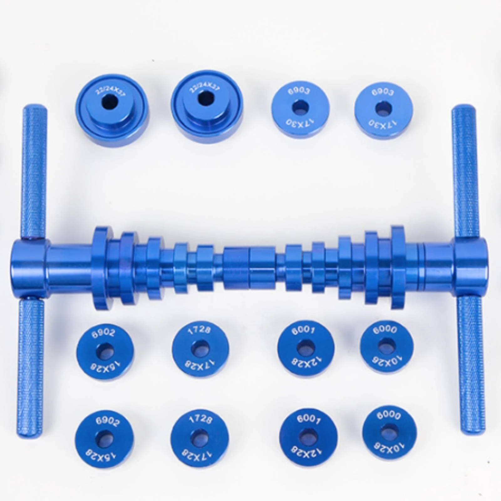 Hub Bearing Press Tool Aluminum Alloy Cycle Bearing Press Set Hand Tools Precision-Machined Heavy-Duty for Cyclists
