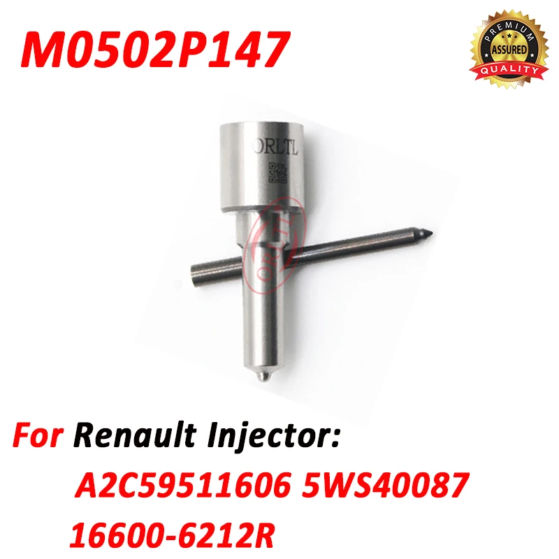 M0502P147 Diesel Injector Nozzle M0502P147 for Renault Piezo A2C59511606 5WS40087 16600-6212R 166006212R