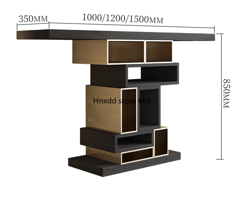 foyer, entrance cabinet, aisle, end view table, living room, strip case storage table