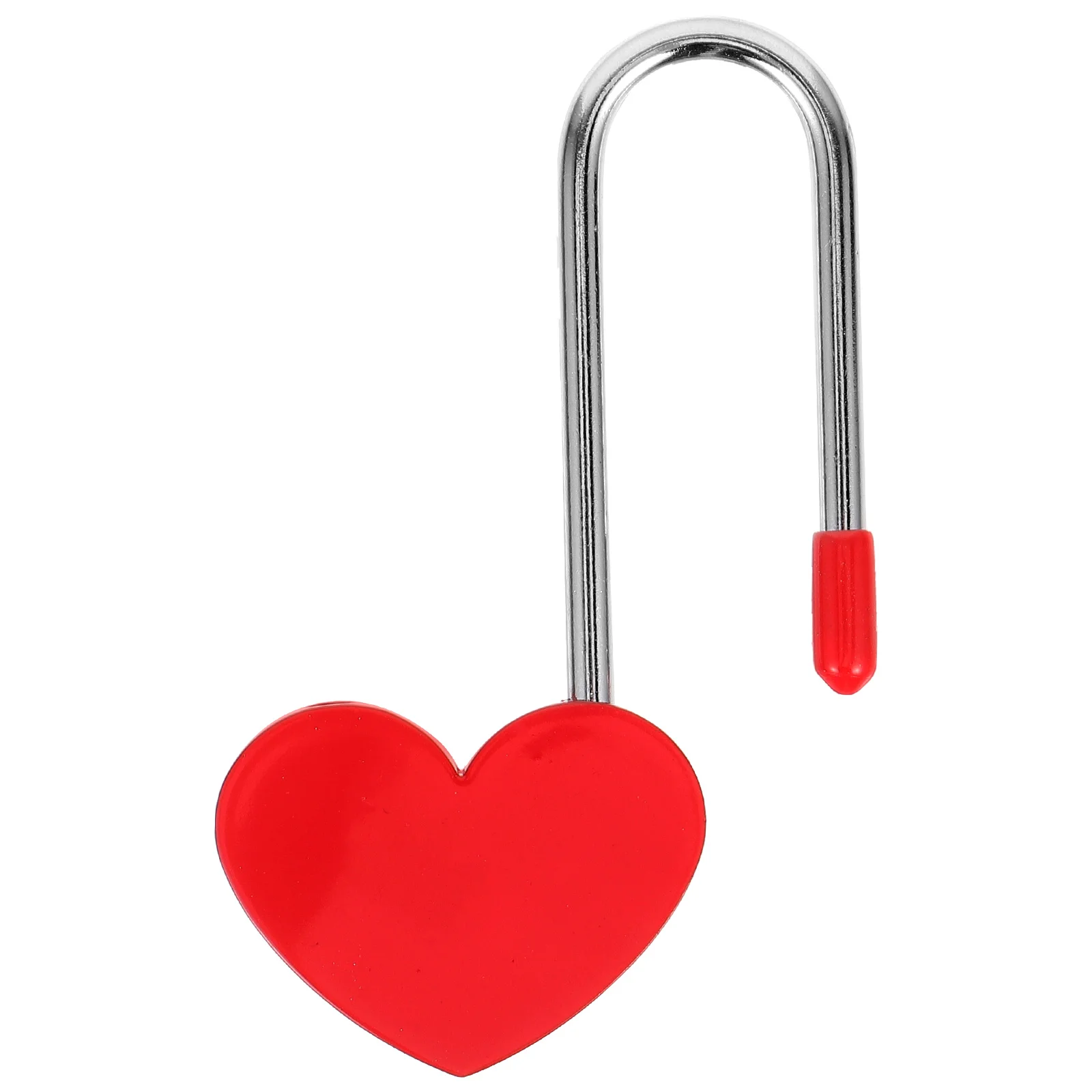 

Heart Shaped Metal Padlock 50mm Red Decorative Lock for Wedding Anniversary Lovers Wish Vintage Style Easy Use Lightweight