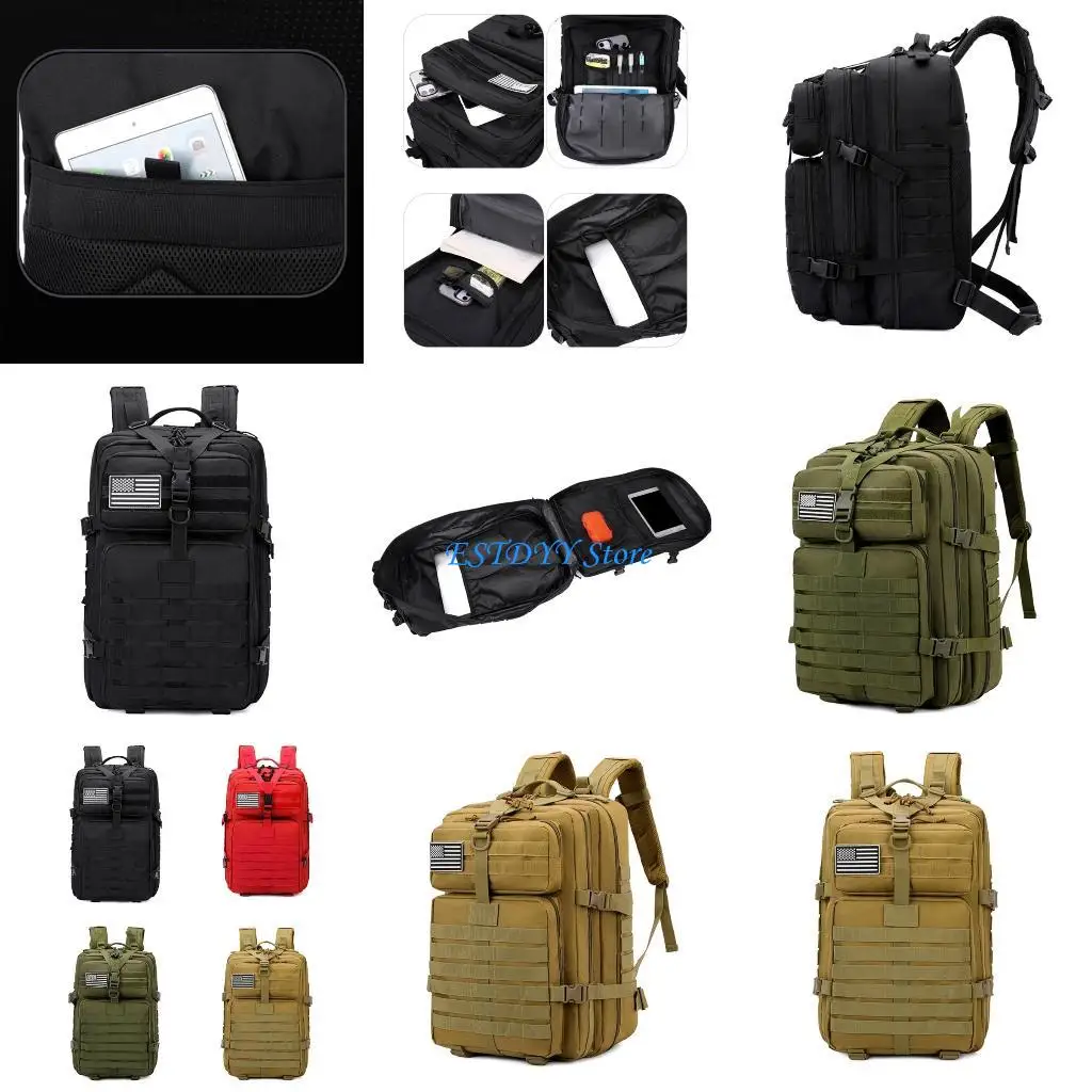 

G6DE Watertight Daypack for Outdoor Camping Travel Tactic Backpack for Men and Women