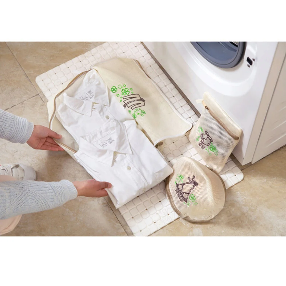 

Socks Washing Close-Knitted Mesh Thickened Foldable Laundry Protector For Bra Underwear Delicates Laundry Mesh Bag Net
