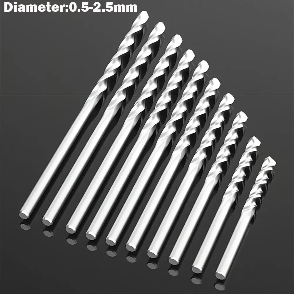 Multifunctional Straight Shank Drill Bit Mini High Speed Steel HSS Bit Hole Cutter Metal