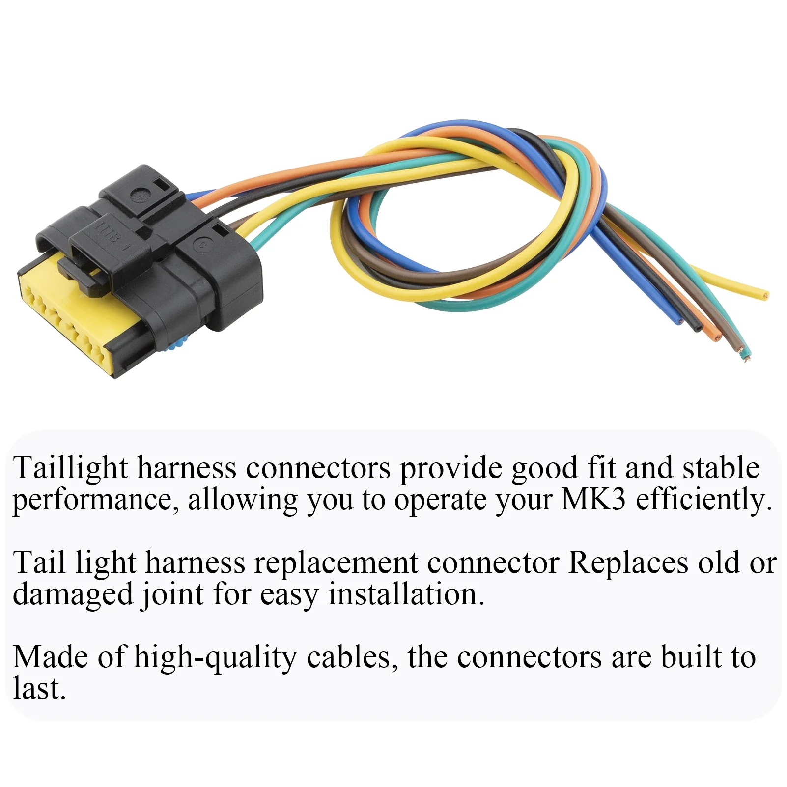 6 ピンリアテールライト回路基板ケーブルハーネスルノー MK3 クリオ 3 カーアクセサリー