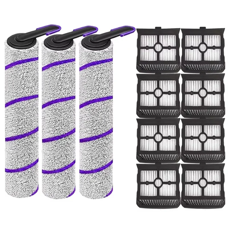 

【Минималистичный】Сменная роликовая щетка Hepa-фильтр, аксессуары для швабры, пылесос для Narwal S20 Pro, Rowenta X-Clean 10