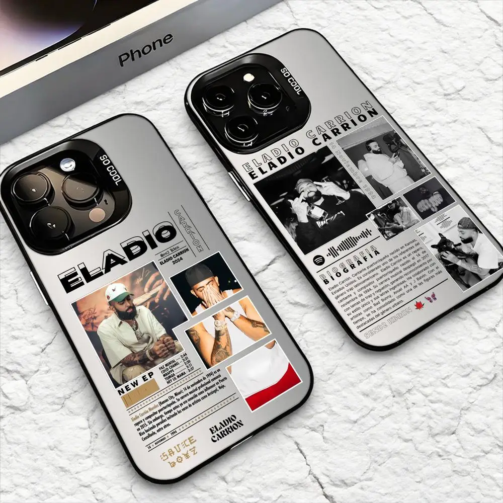 Eladio C-Carrion DON KBRN Phone Case For iPhone 17 16 15 14 13 12 11 Pro Max Air Matte Laser Aurora Shockproof Funda PIKPAKA